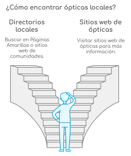 Encontrar ópticas cercanas en. Oftalmoguia.com