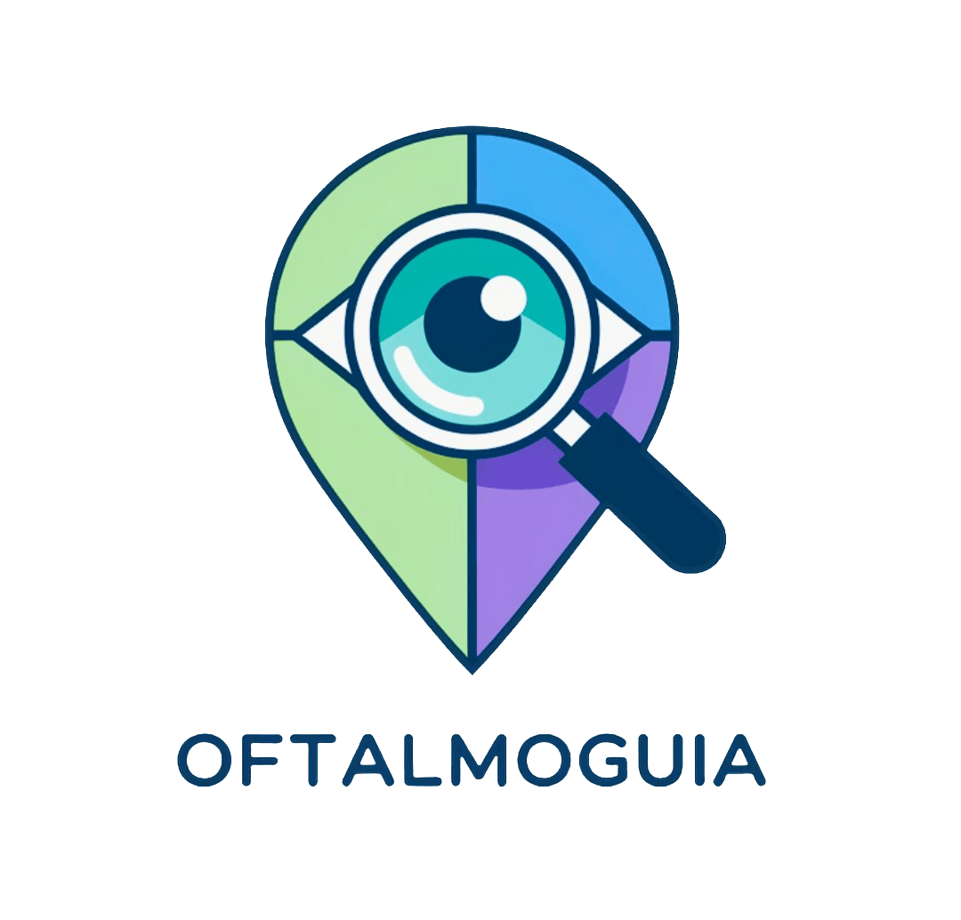 Logo. Oftalmoguía. Tu optica más cercana