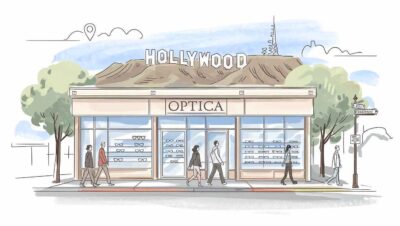 Ópticas buenas y cercanas en Hollywood