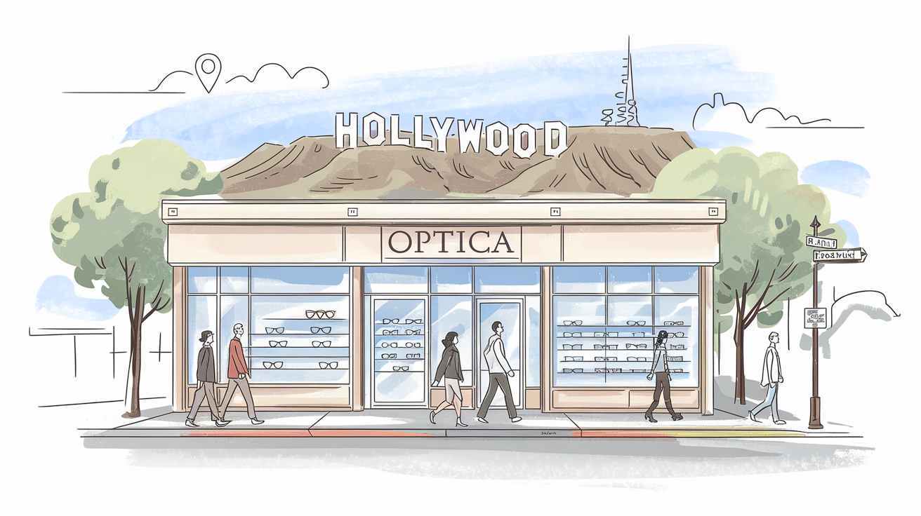 Ópticas buenas y cercanas en Hollywood