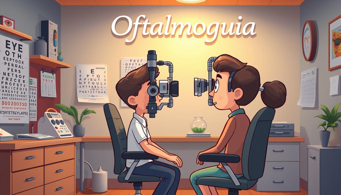 examen de refracción ocular