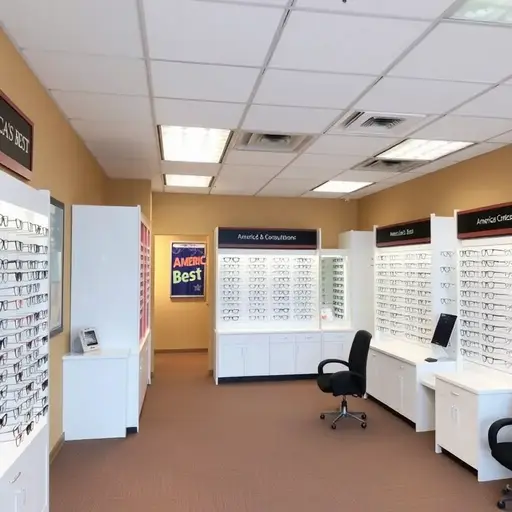 Ópticas en Dearborn, Dearborn 2 Negocio America's Best Contacts & Eyeglasses