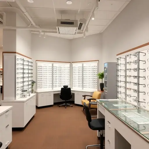 Ópticas en Columbus, Franklin 7 Negocio Eyeglass Wearhouse