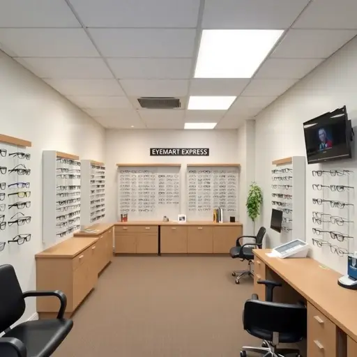 Ópticas en Midwest City, Oklahoma 2 Negocio Eyemart Express