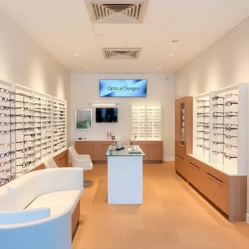 Ópticas en Santa Monica, CA 4 Negocio Optical Designs