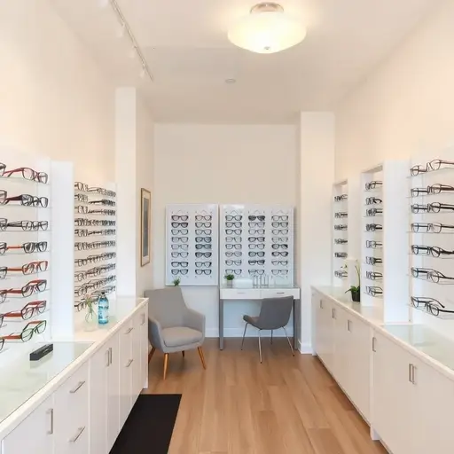 Ópticas en New York, NY 8 Negocio Petite Optique