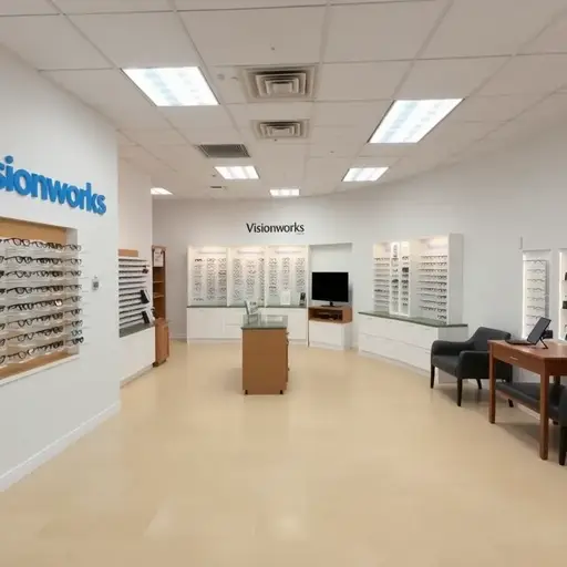 Ópticas en Barboursville, WV 3 Negocio Visionworks Huntington Mall
