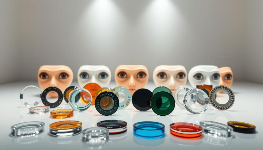 tipos de lentes de contacto
